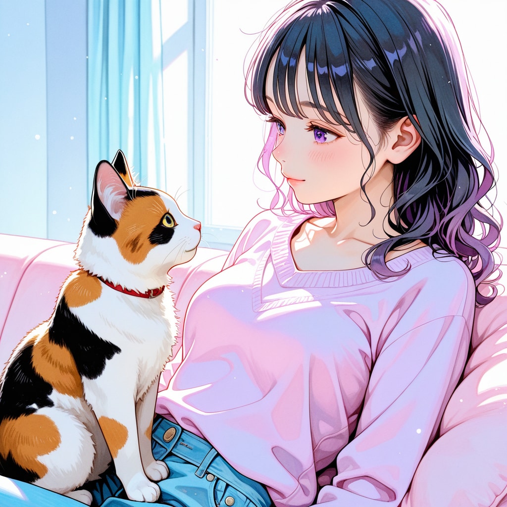 もふもふ三毛殿（224）MOKA | の人気AIイラスト・グラビア