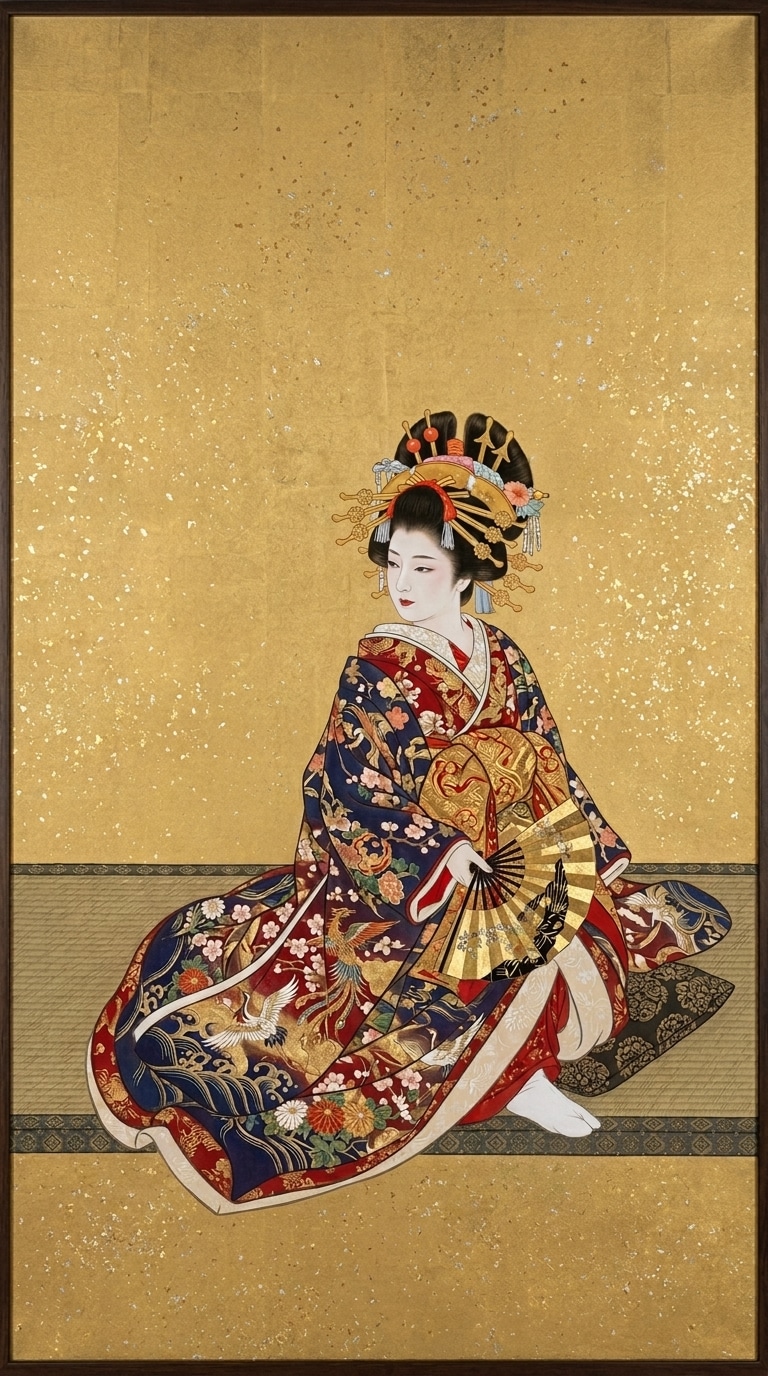 花魁 | の人気AIイラスト・グラビア