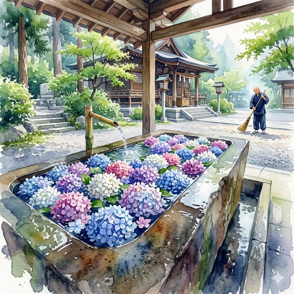 花手水