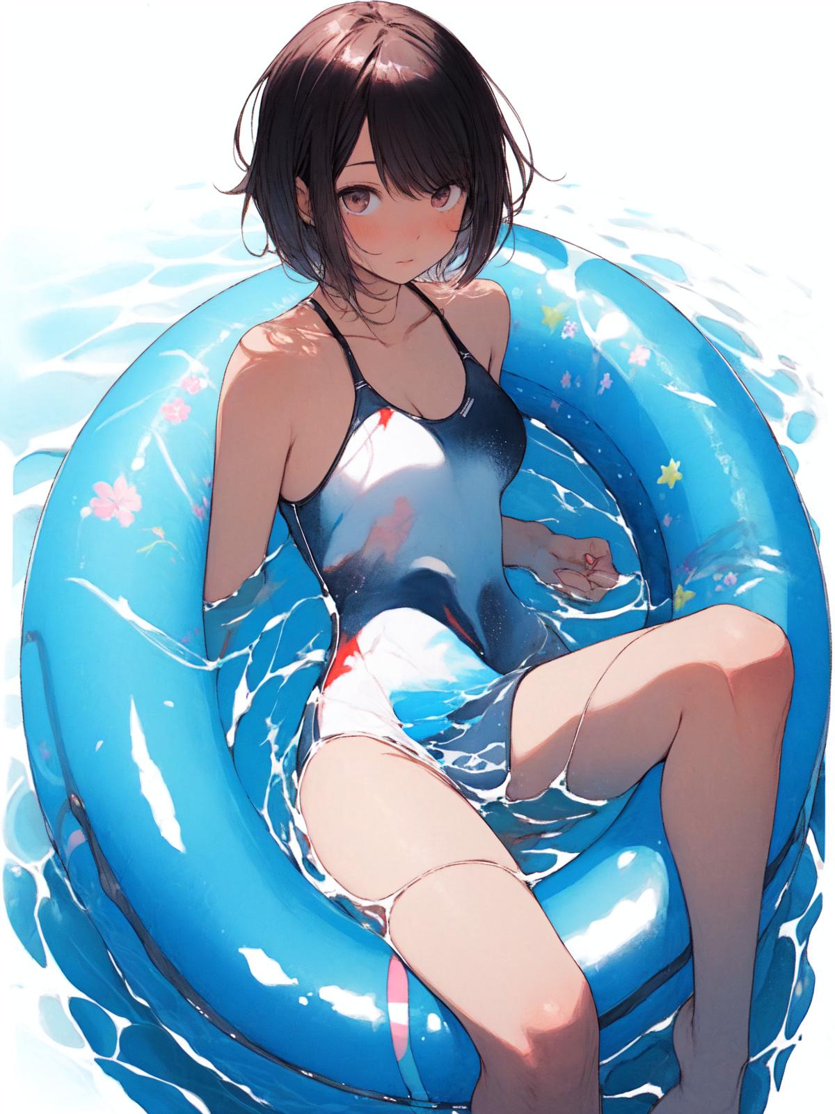 夏空に押されて