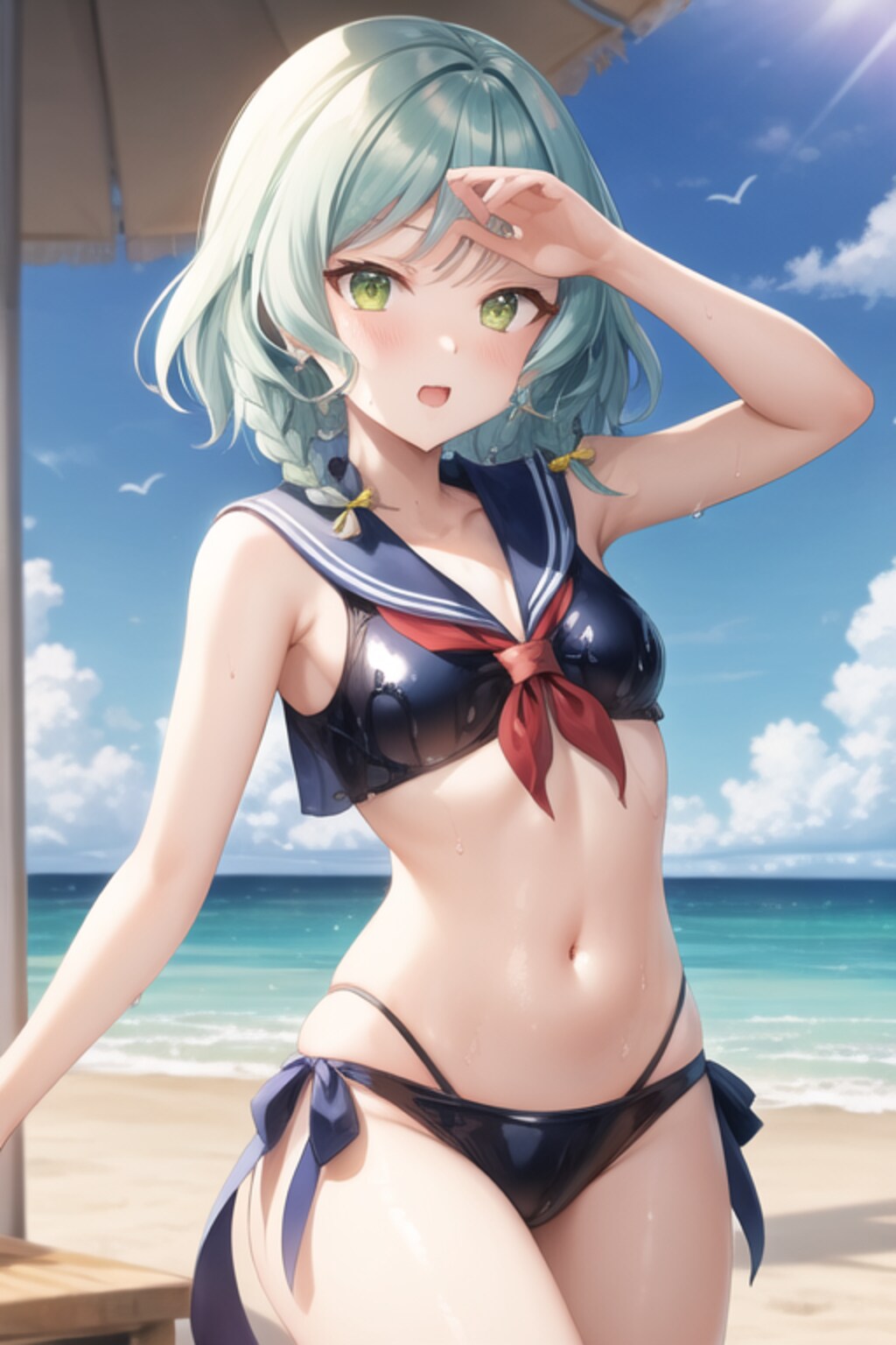 セーラービキニ日菜ちゃん❤