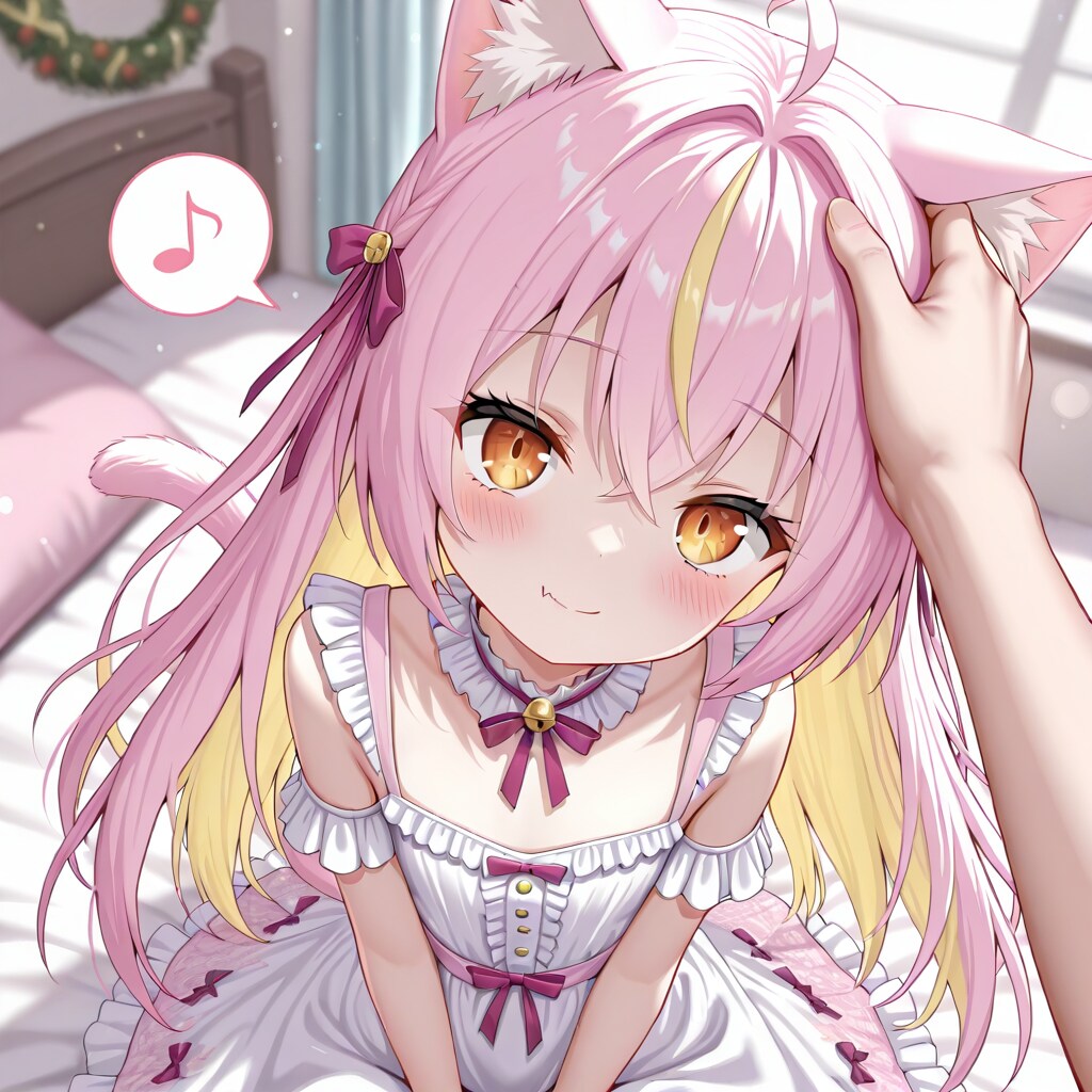ネコミミナデナデ | の人気AIイラスト・グラビア