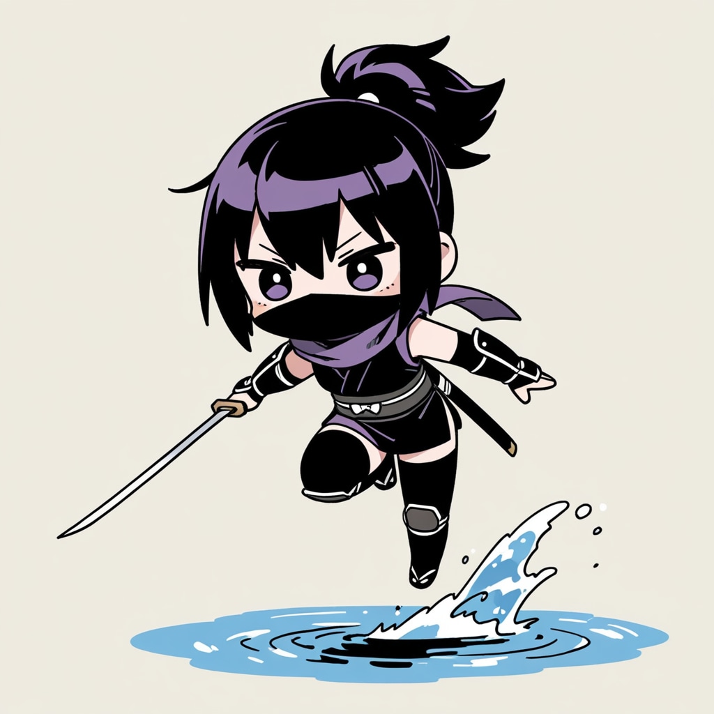 MOKA. くノ一 | の人気AIイラスト・グラビア
