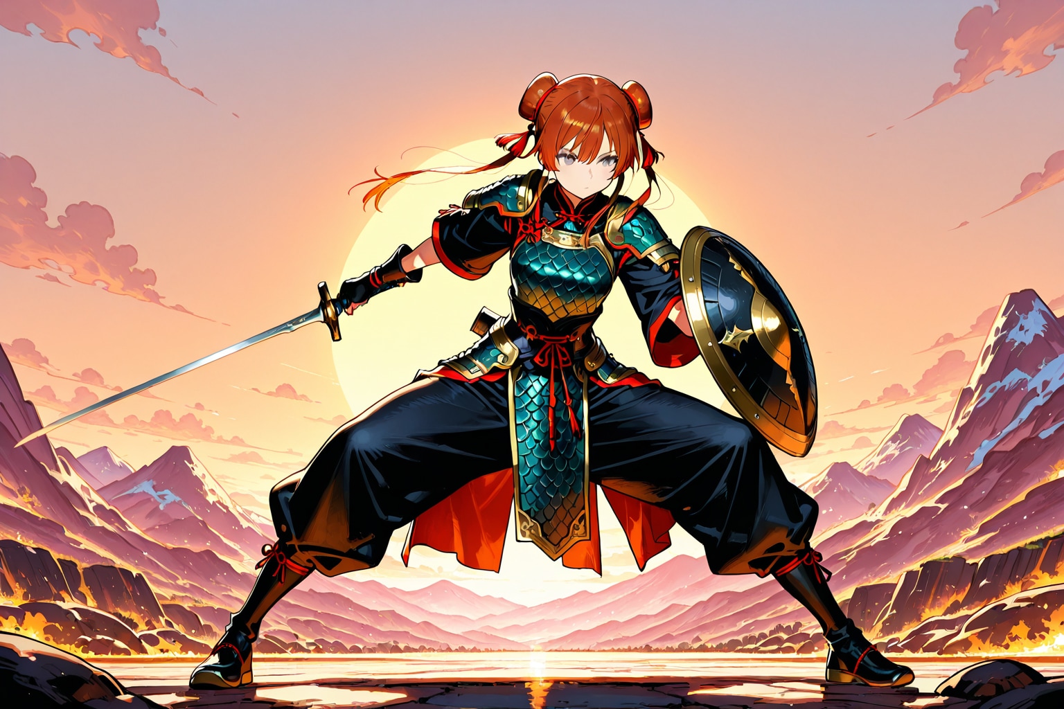 中華剣士 | の人気AIイラスト・グラビア