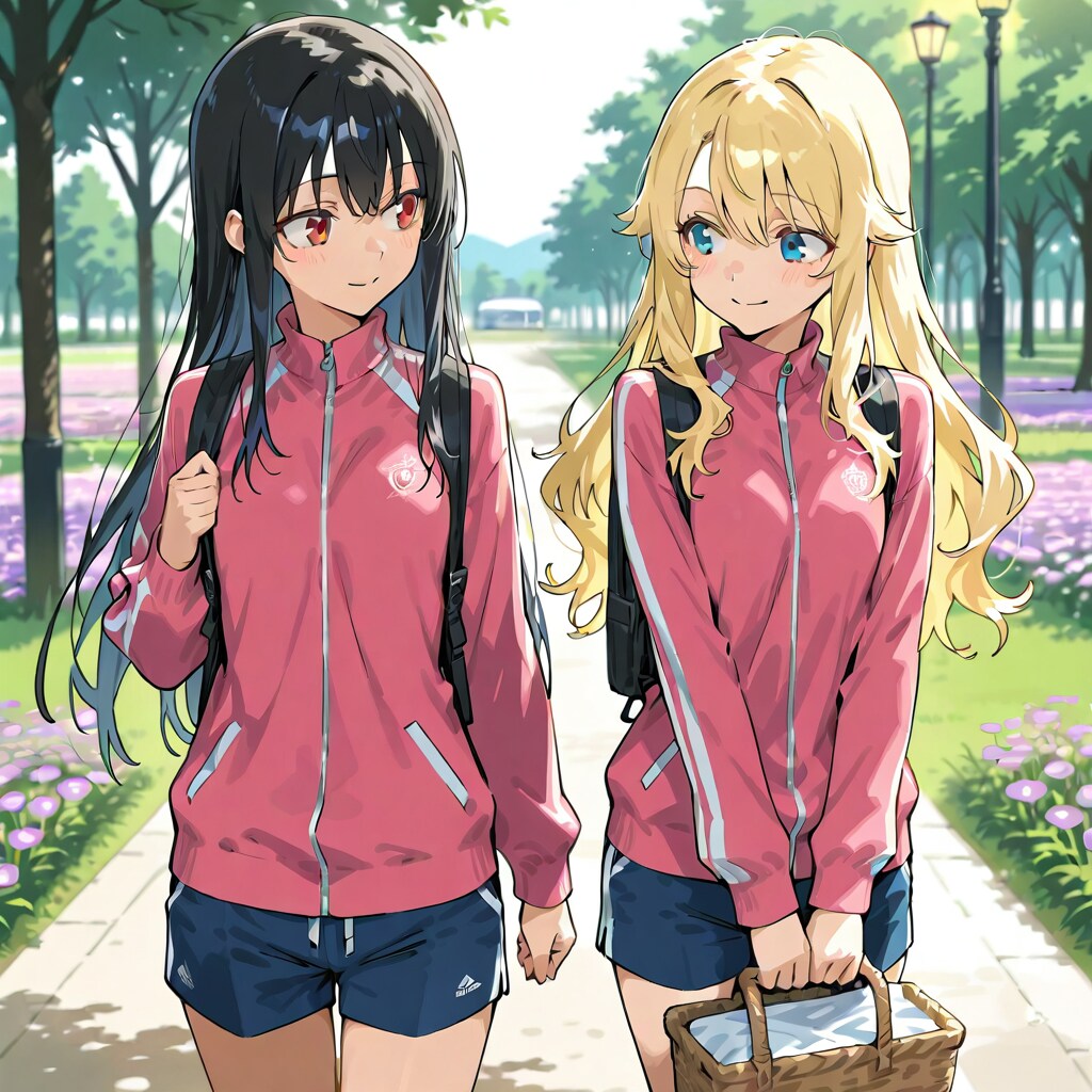 春色ジャージ・ピクニック✨️