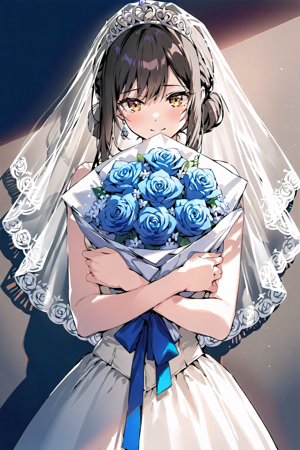 花嫁に花束を
