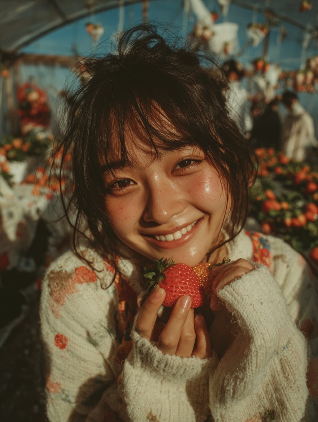 いちごの日ですね