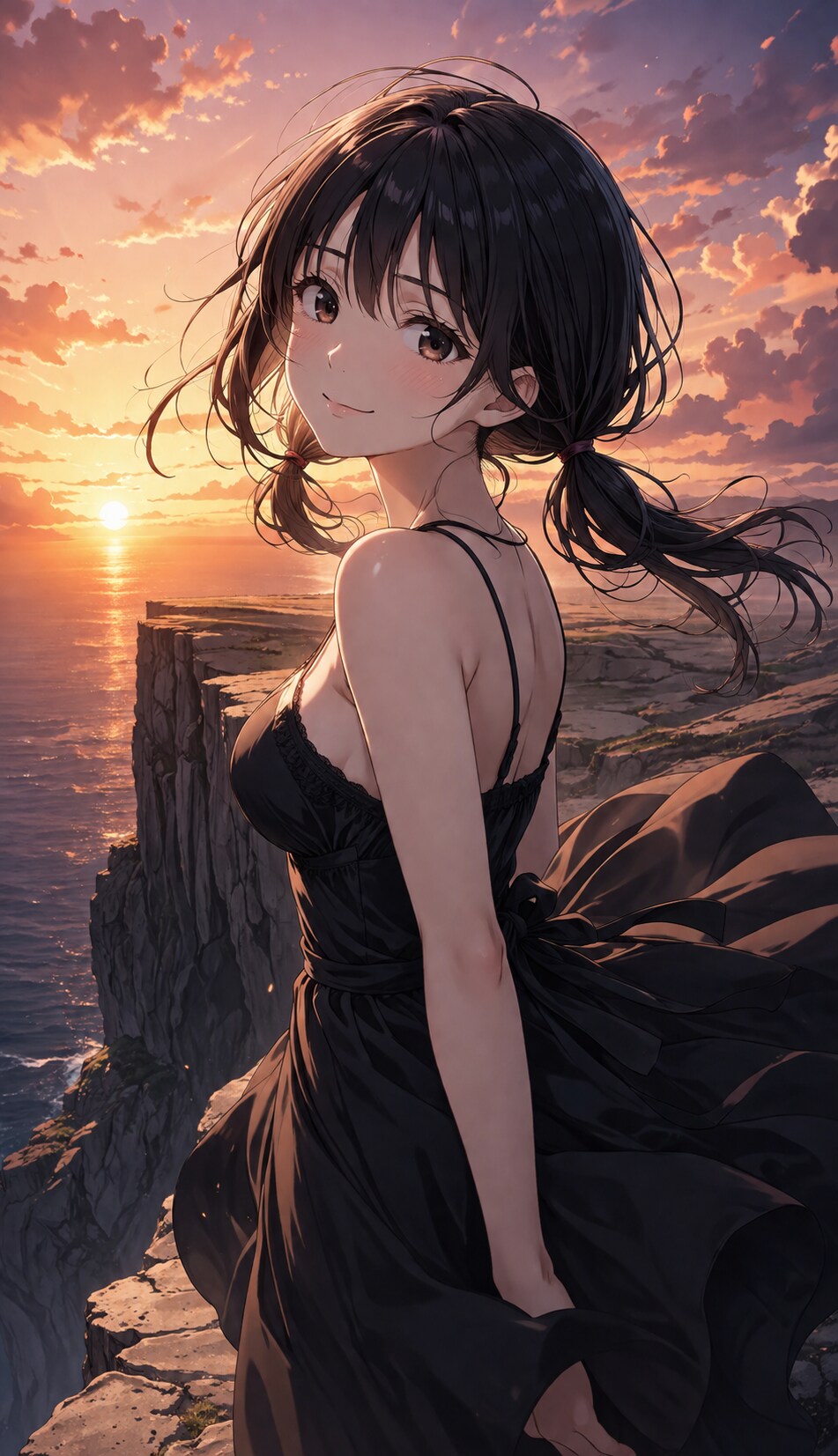 夕暮れ