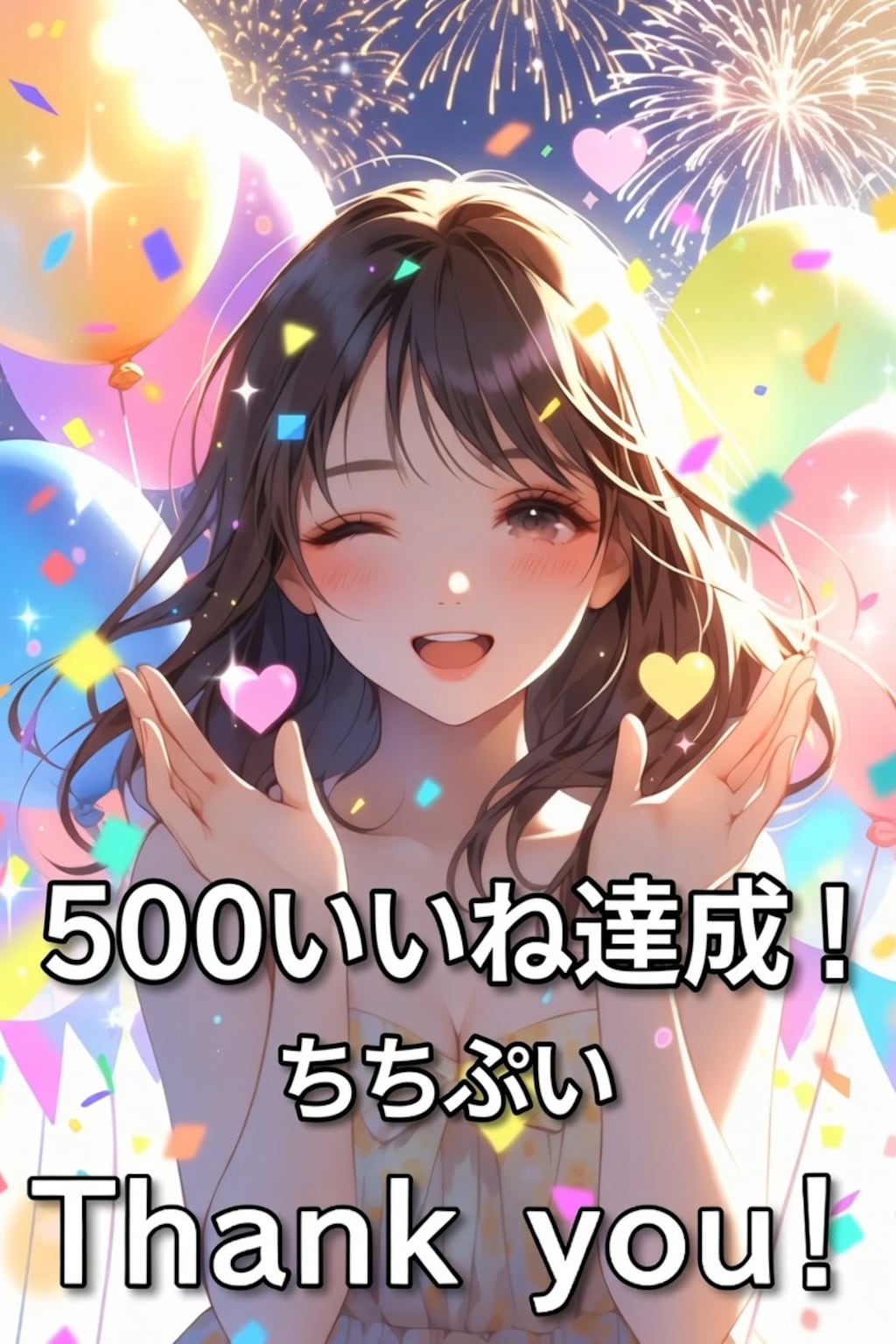 【500いいね達成】