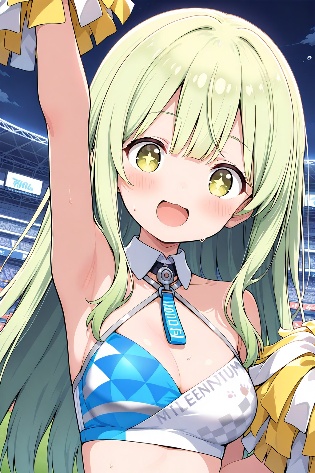 フレフレ少女（HARPY）ちちぷいのみんな応援します♪ | の人気AIイラスト・グラビア