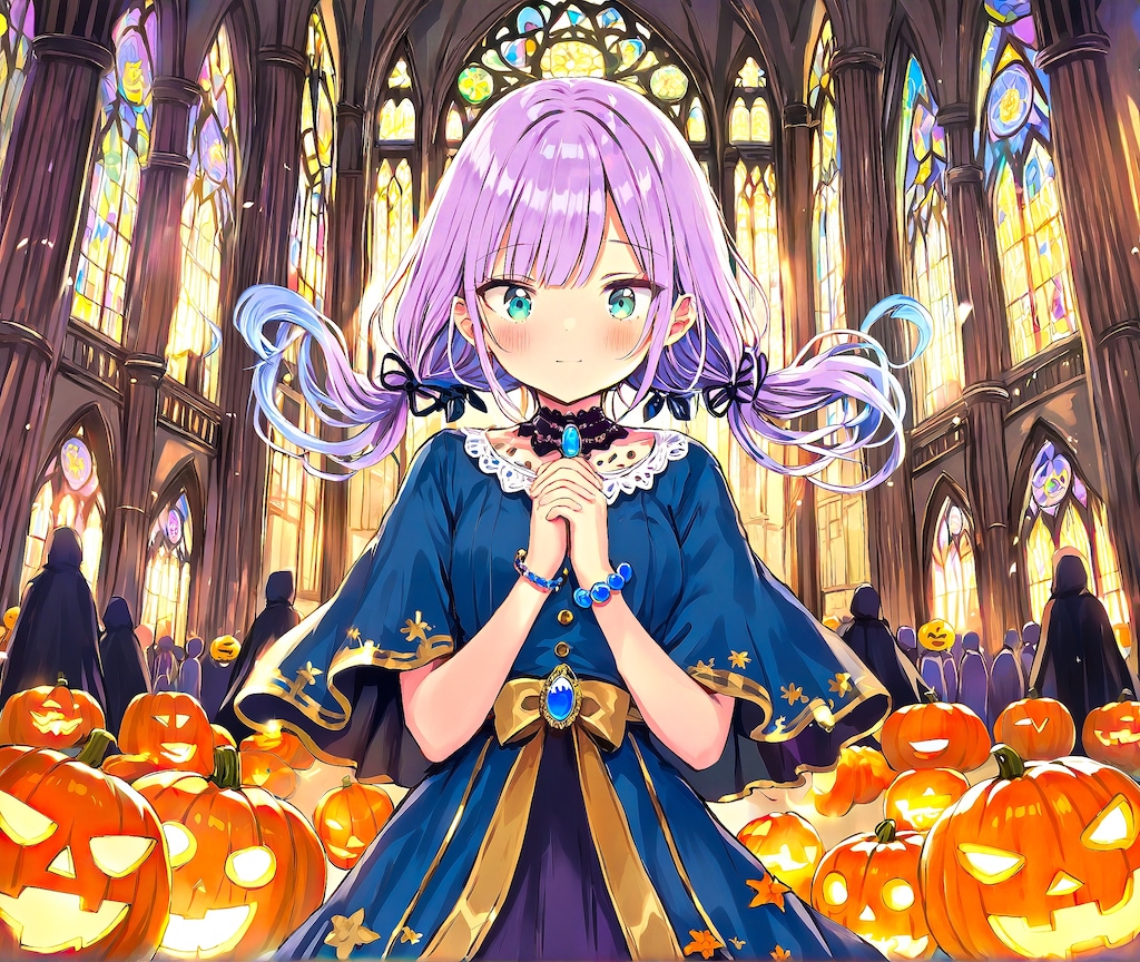 かぼちゃと教会