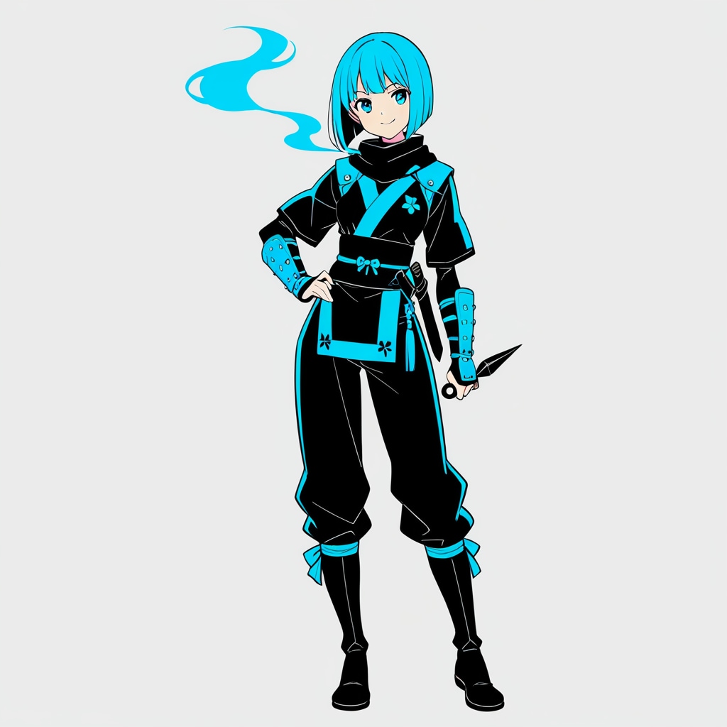 新人くノ一、任務開始 | の人気AIイラスト・グラビア