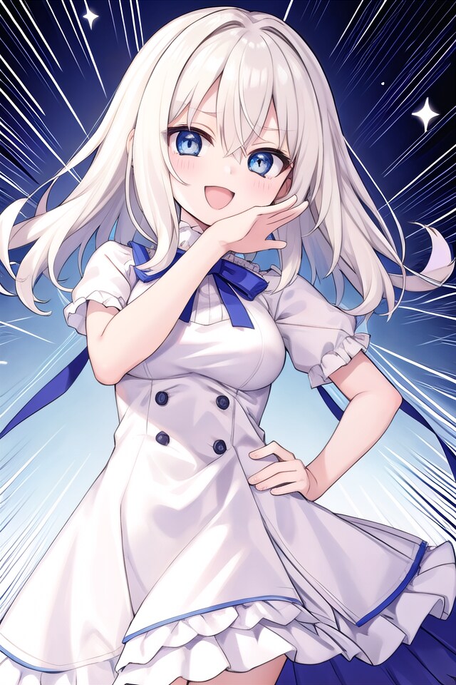 ドーンと登場お嬢様