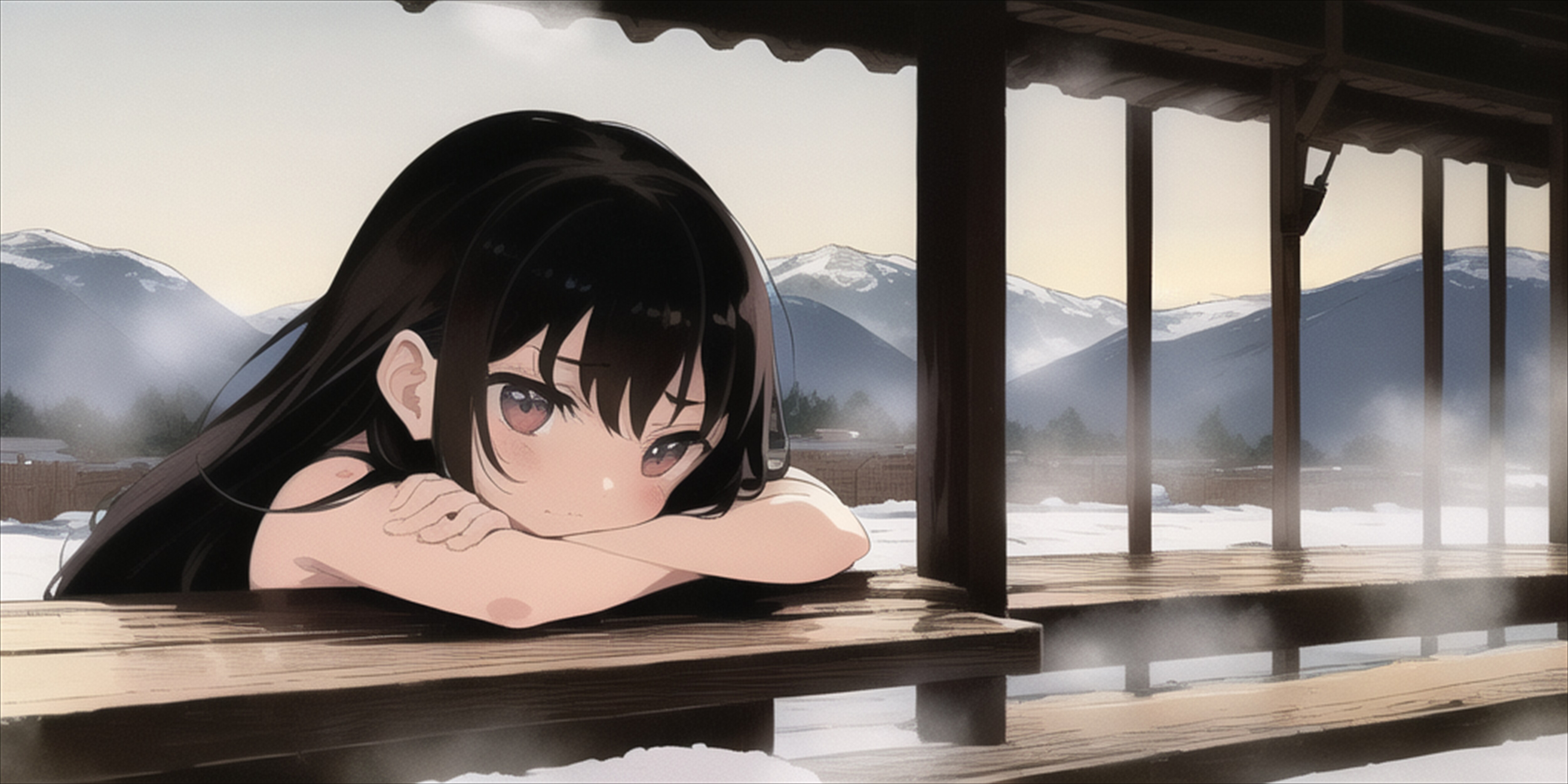 冬の温泉