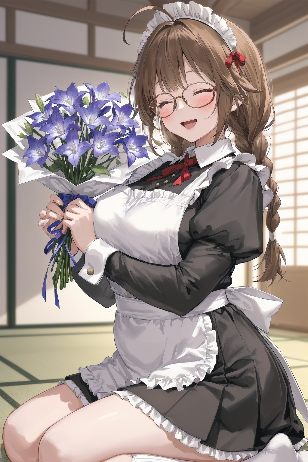 ４万いいねありがとうございます～オトメギキョウを添えて～