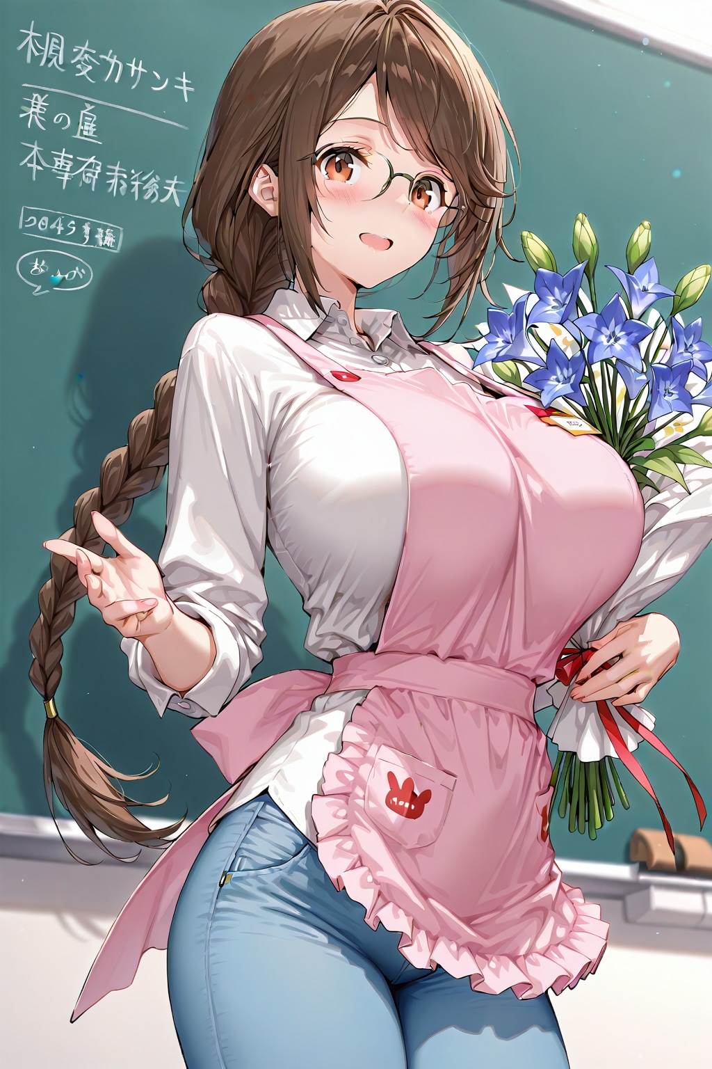 ４万いいねありがとうございます～オトメギキョウを添えて～