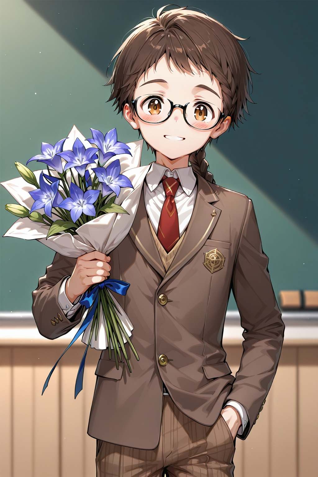 ４万いいねありがとうございます～オトメギキョウを添えて～