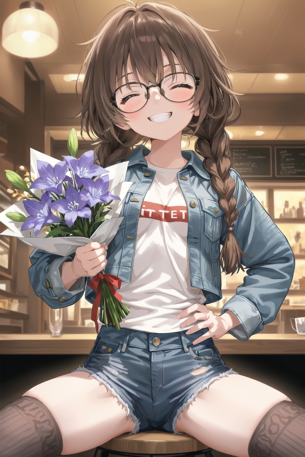 ４万いいねありがとうございます～オトメギキョウを添えて～