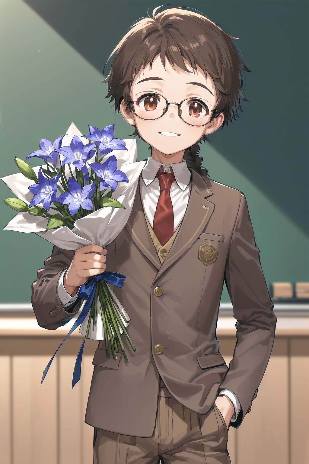 ４万いいねありがとうございます～オトメギキョウを添えて～