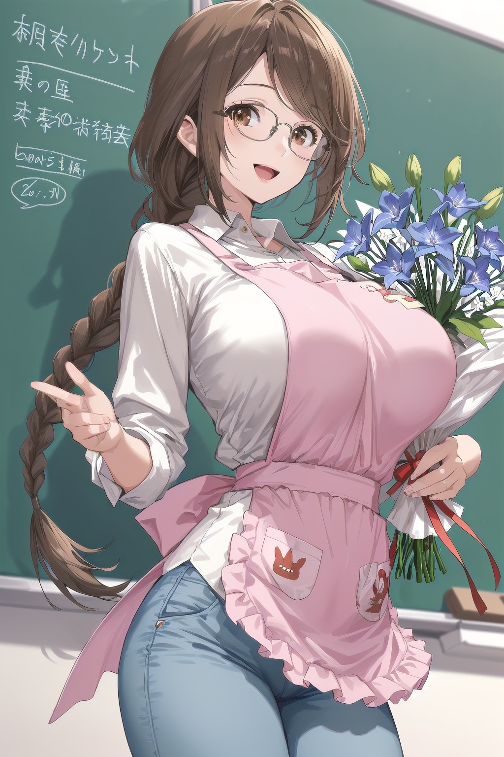 ４万いいねありがとうございます～オトメギキョウを添えて～