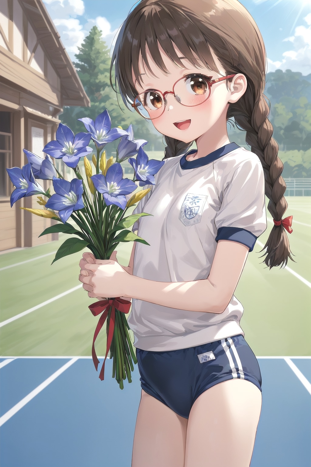 ４万いいねありがとうございます～オトメギキョウを添えて～