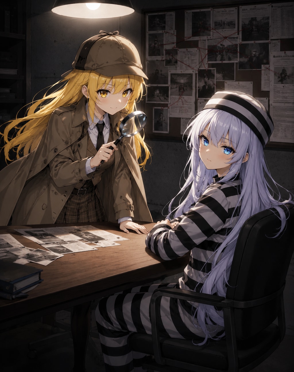 探偵の女の子