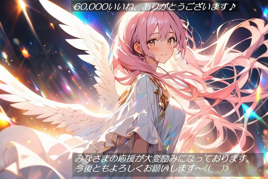 【２曲あり】60,000いいね　本当にありがとうございます<(_ _)>