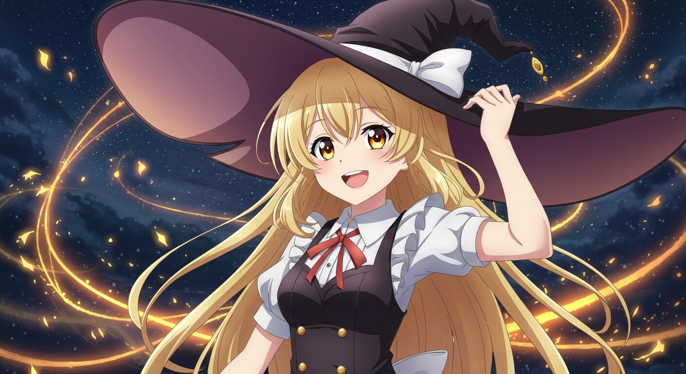 霧雨魔理沙 | の人気AIイラスト・グラビア