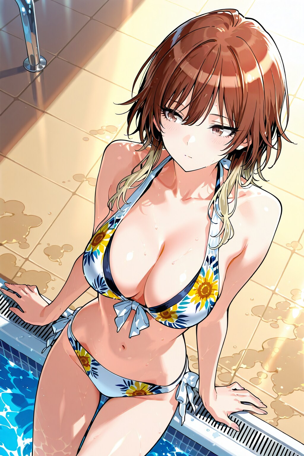 コンサートが終わったし、用意してくれた水着の試着をしてみようかな。by DPM++ 2M SDE Karras Ver.