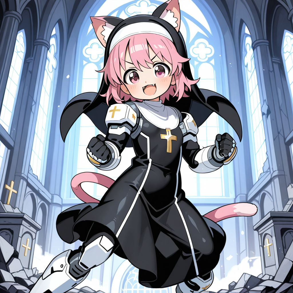 いつものモデルでパワードシスター！！
