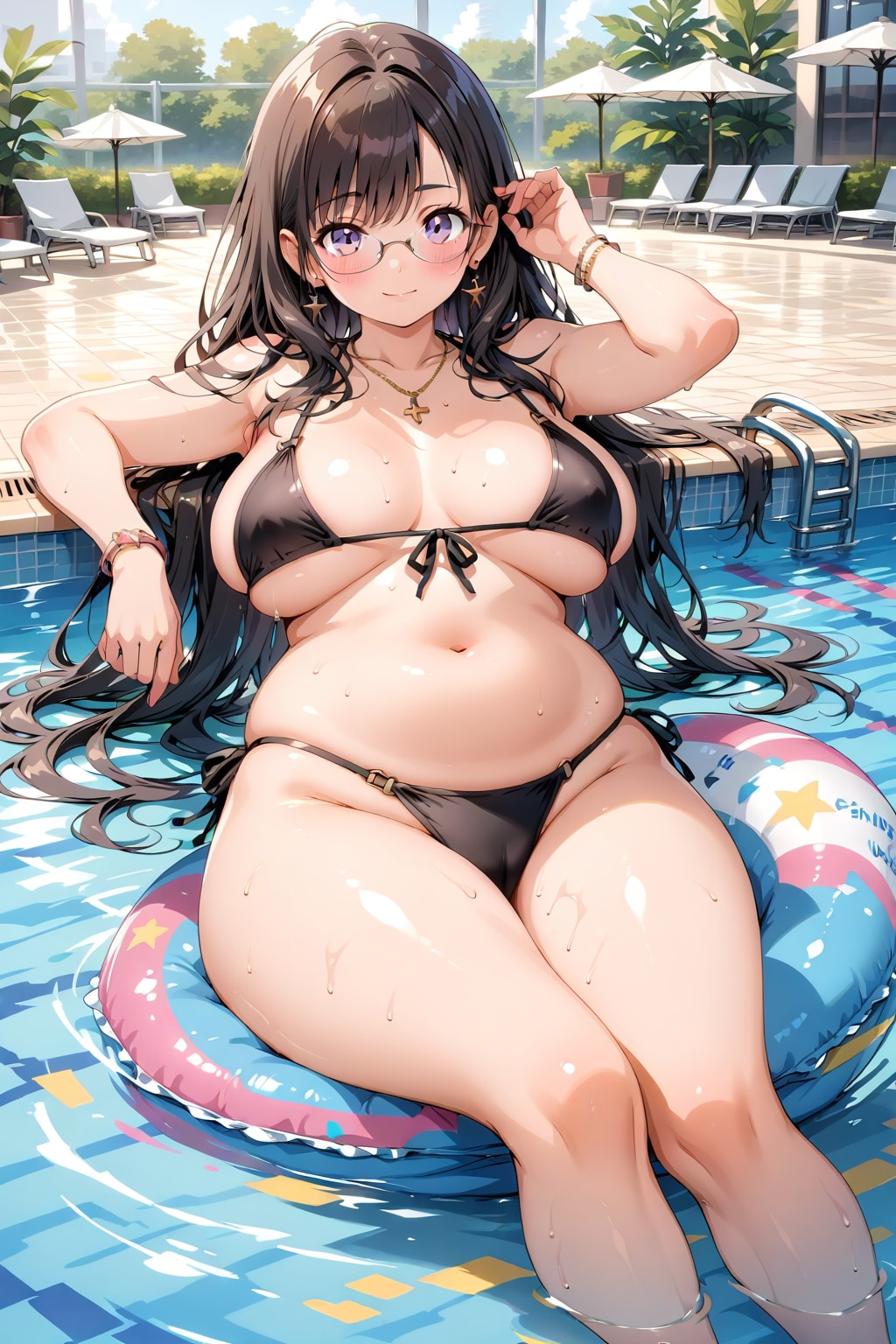 ぷらメガネガール