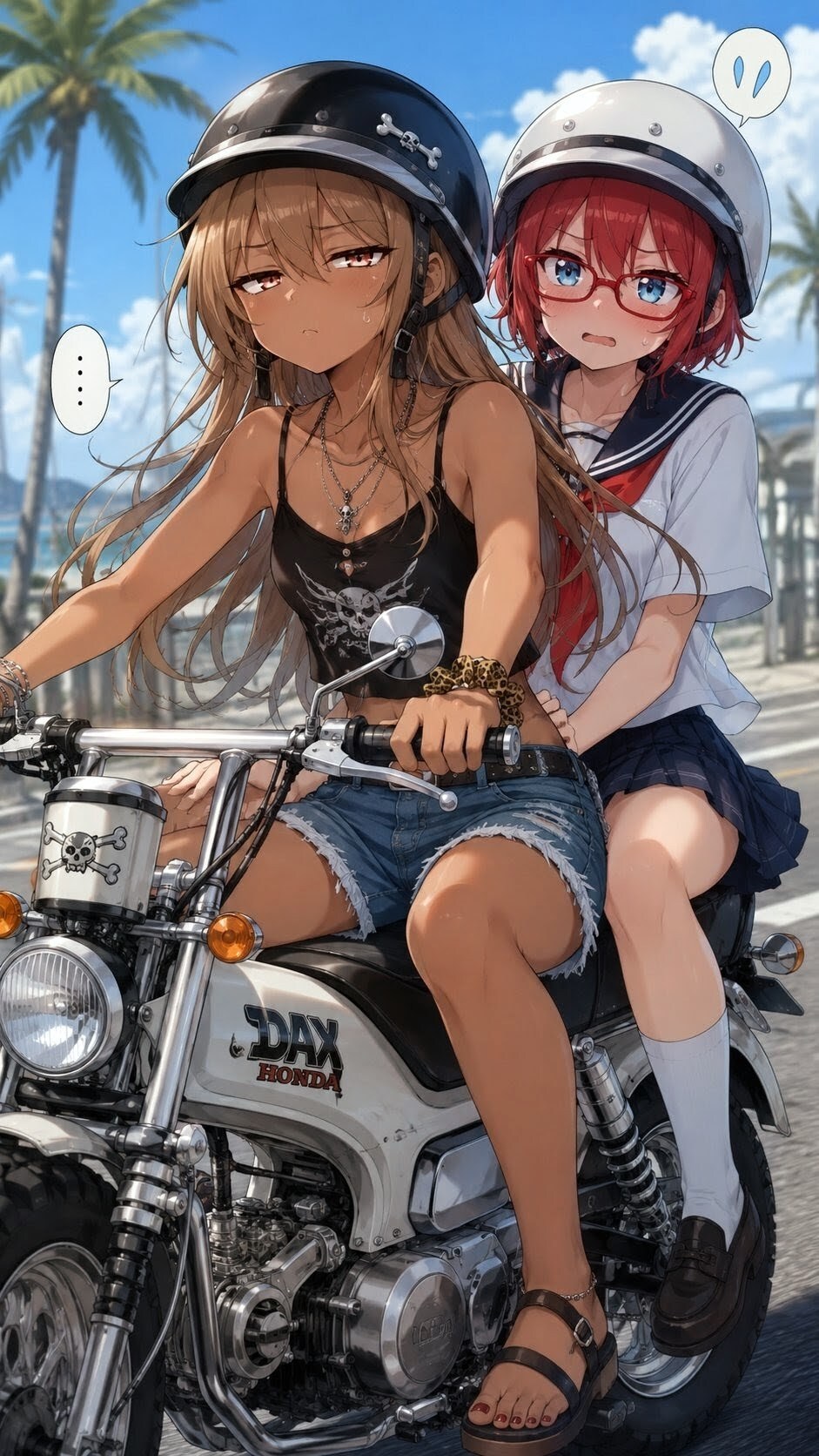 おにく🍖＆真澄👓️の気まずいツーリング