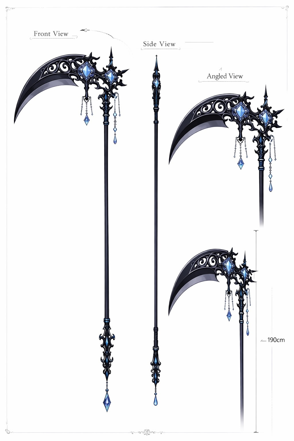 蒼雷の断罪者 ―Scythe of Azure Judgment―