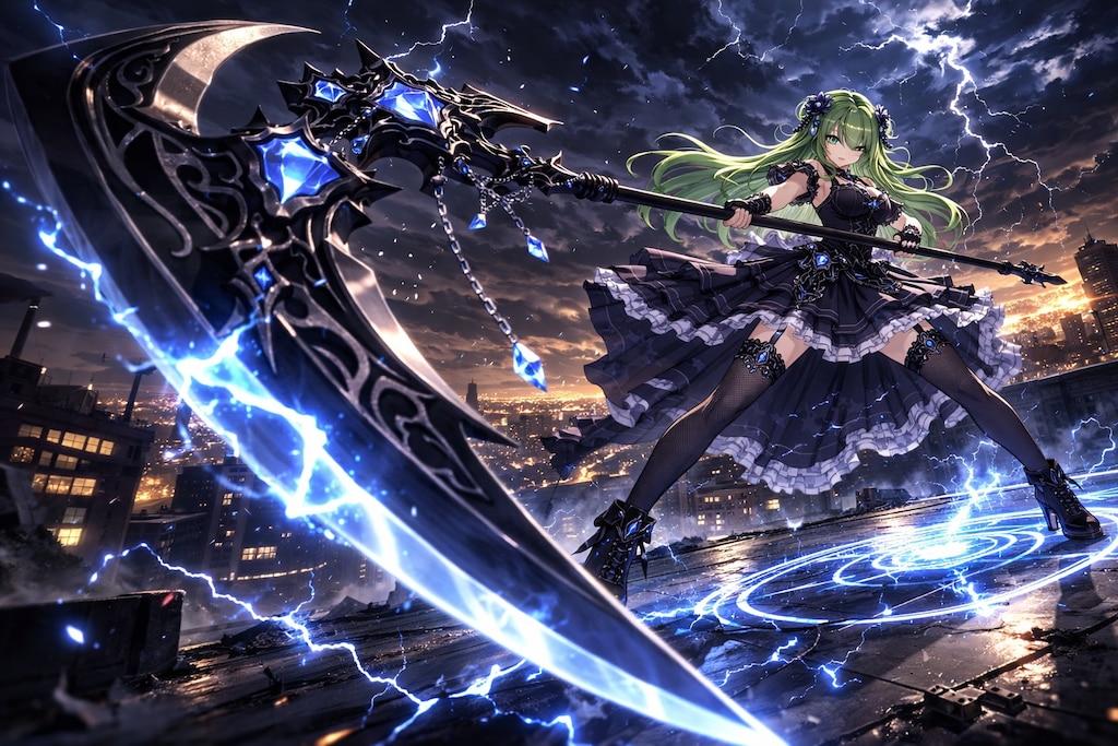 蒼雷の断罪者 ―Scythe of Azure Judgment―