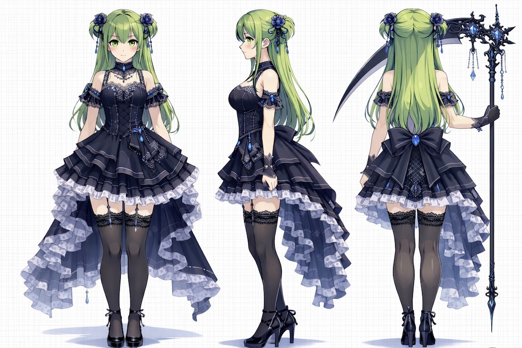 蒼雷の断罪者 ―Scythe of Azure Judgment―