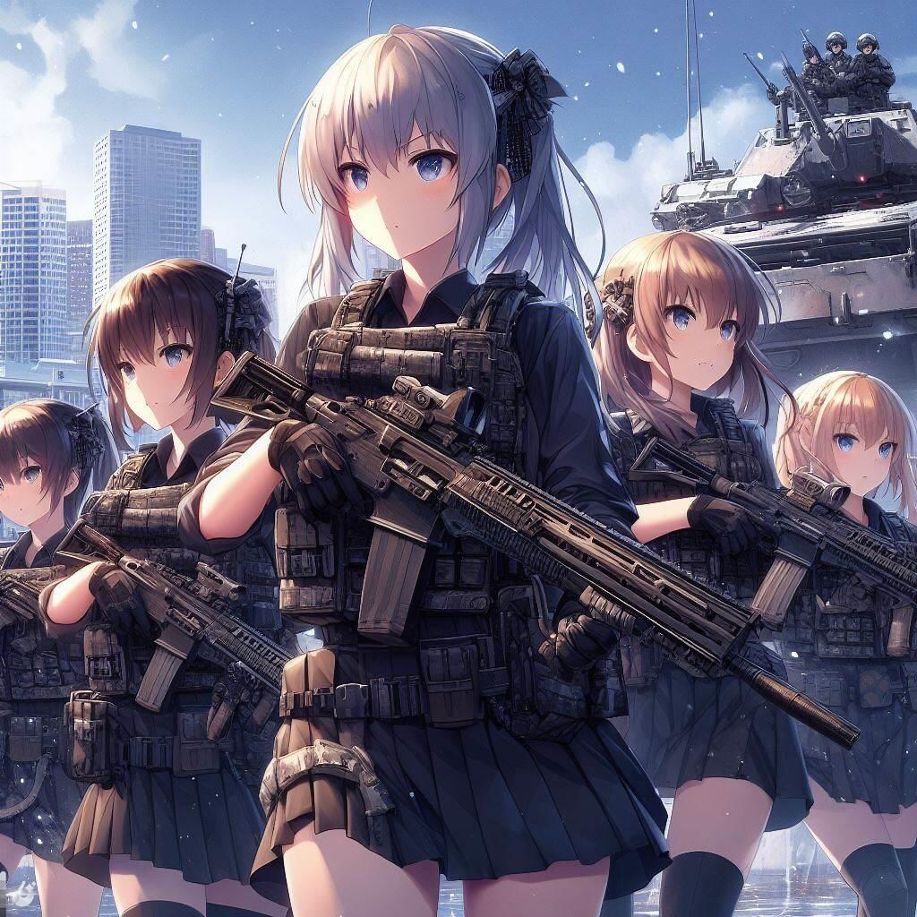 【習作】武装少女005　ー分隊編ー