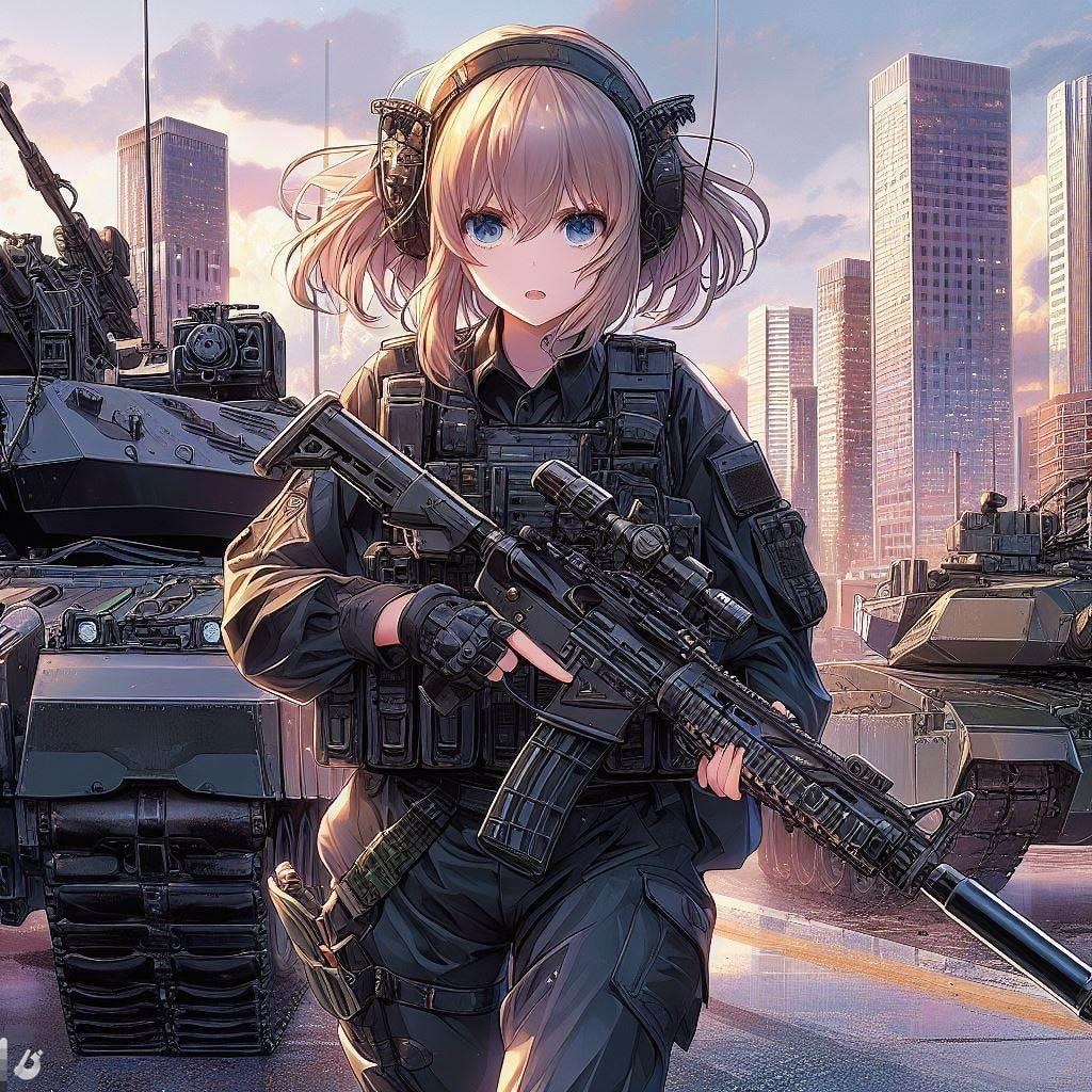 【習作】武装少女005　ー分隊編ー