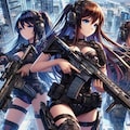 【習作】武装少女005　ー分隊編ー 8枚目