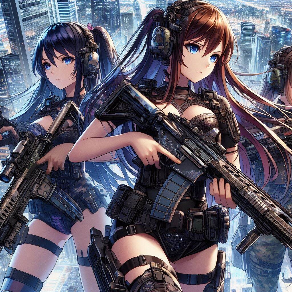 【習作】武装少女005　ー分隊編ー
