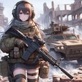 【習作】武装少女005　ー分隊編ー 3枚目