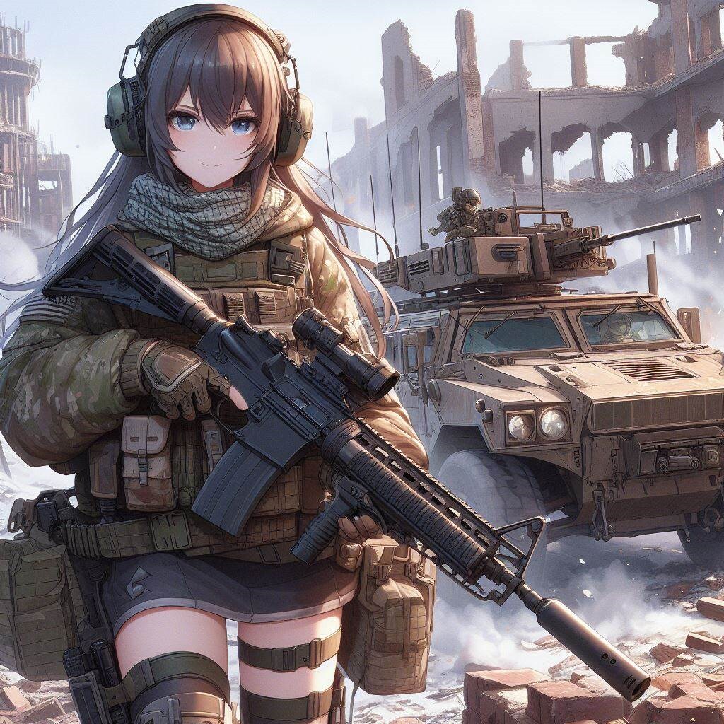 【習作】武装少女005　ー分隊編ー