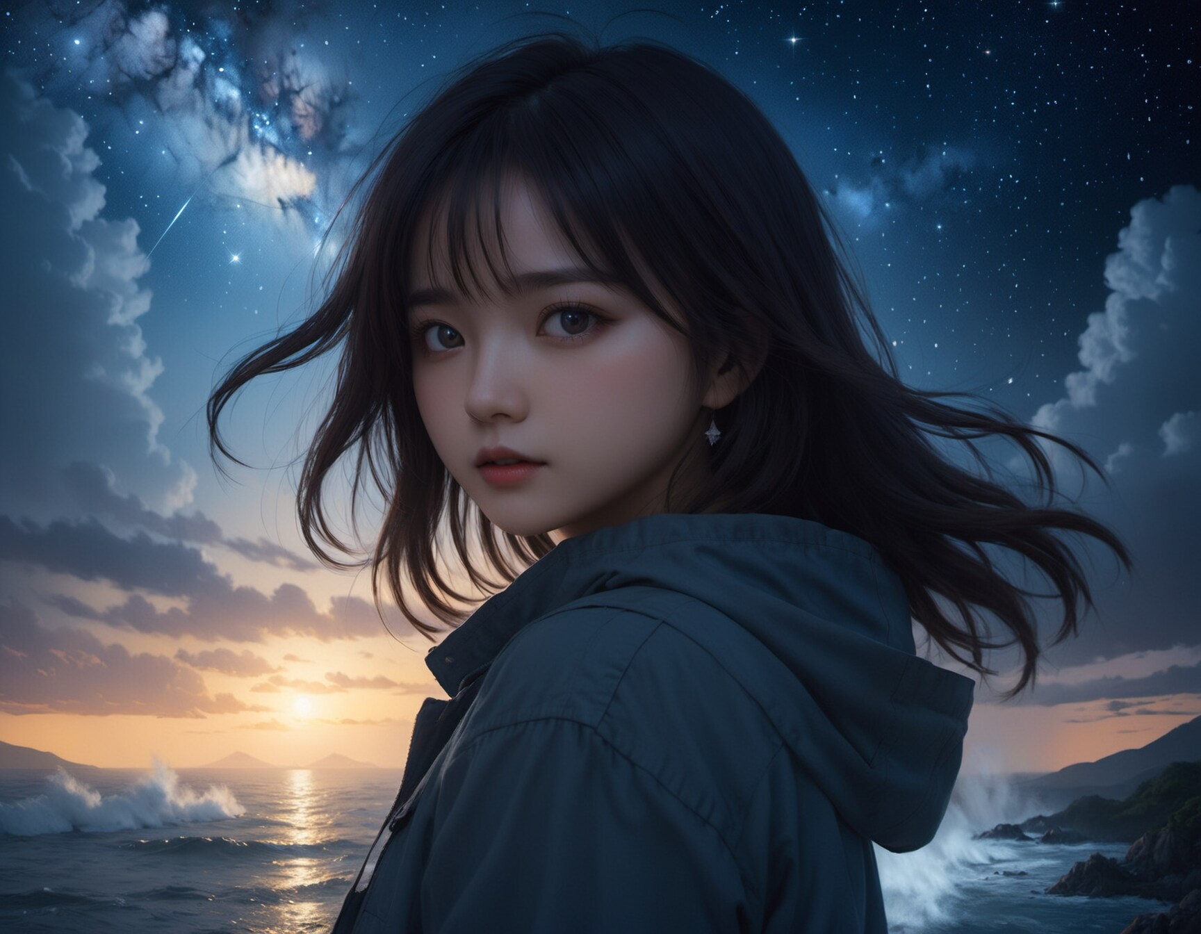 台風の目 (real)