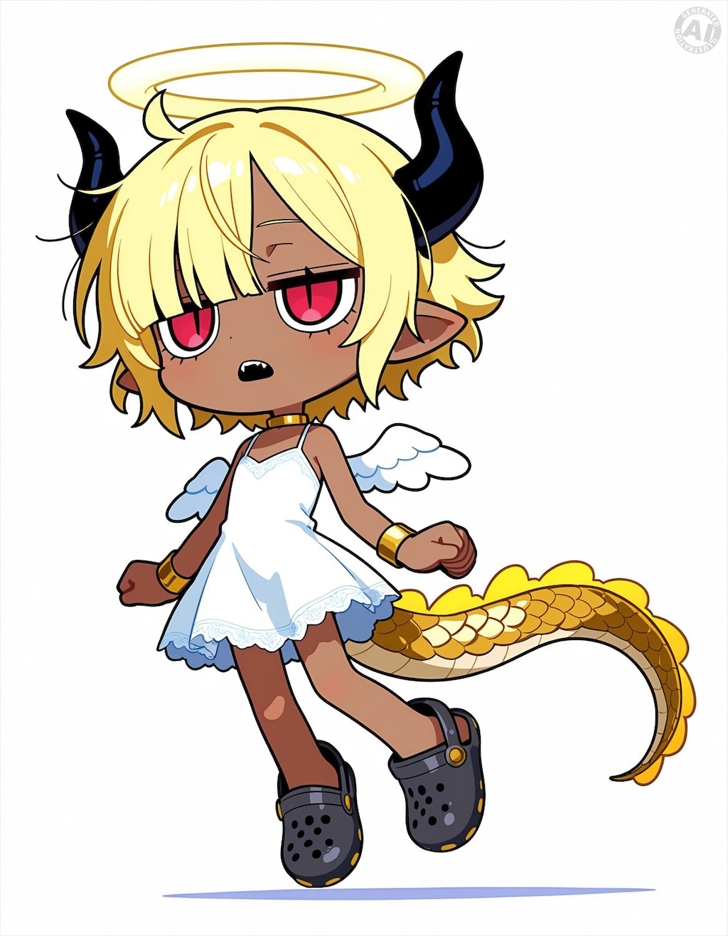 キメラ天使ドリエルのちびキャラ