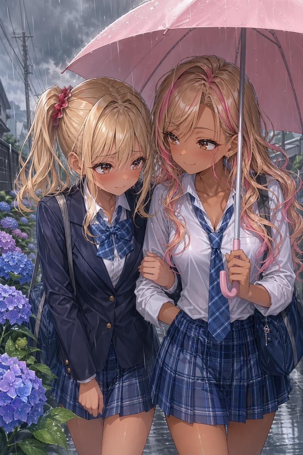 雨とJK