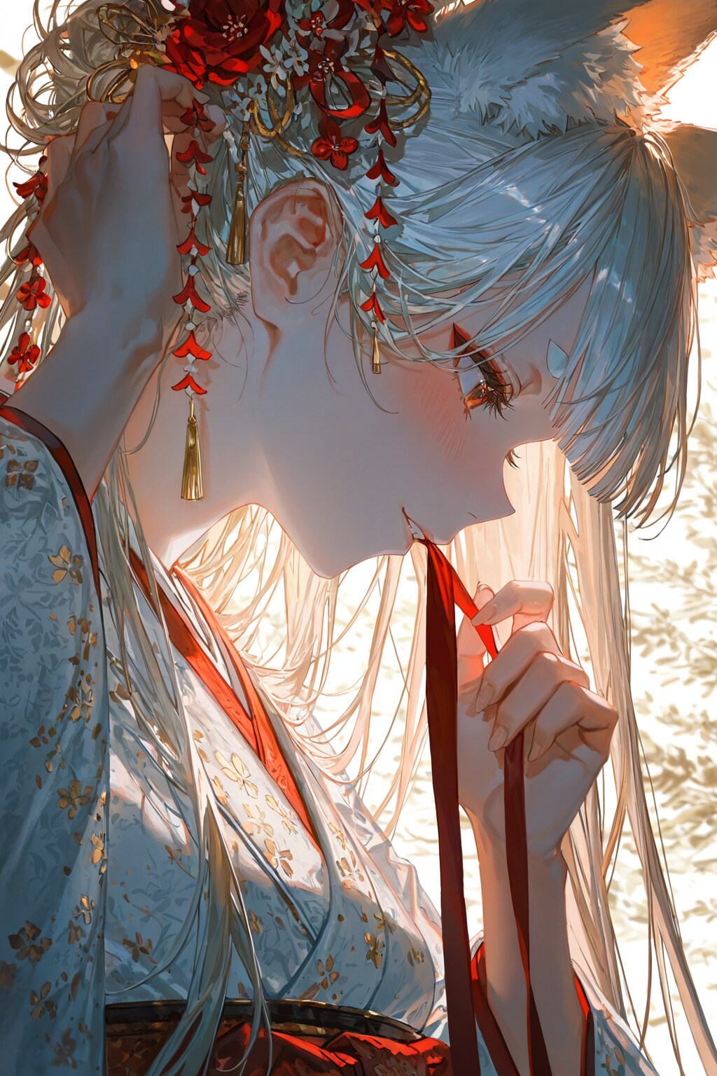 髪ひも | の人気AIイラスト・グラビア