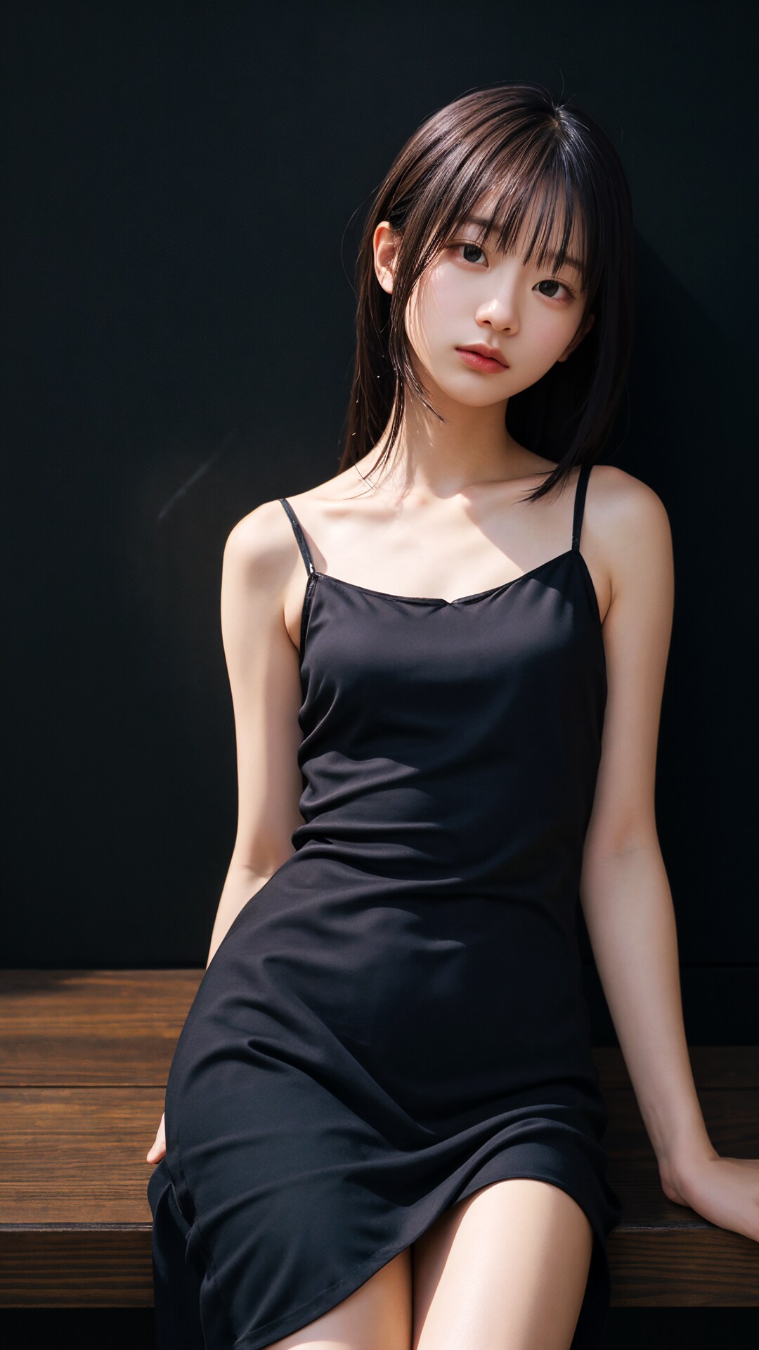 黒キャミ