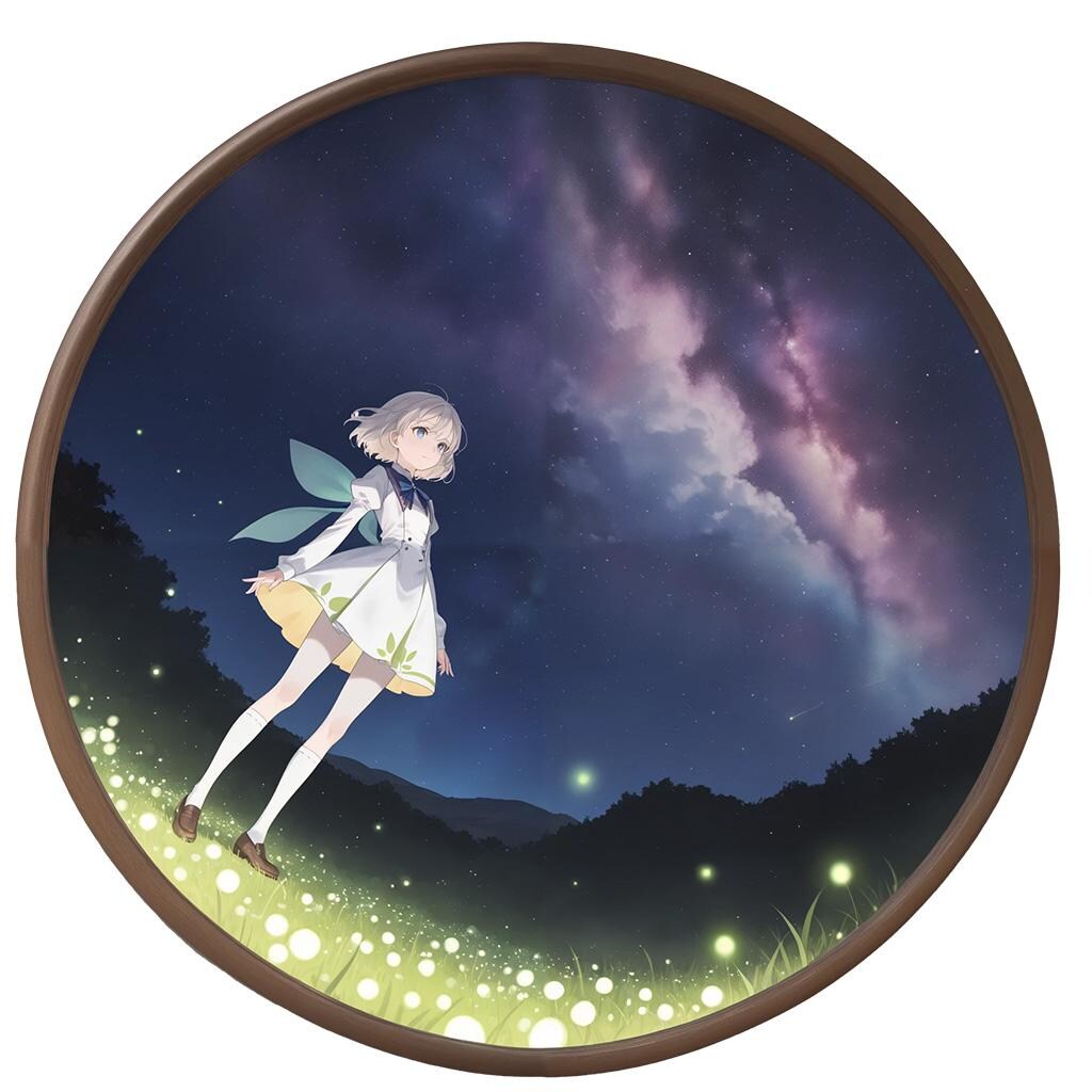 蛍ヶ丘と夜の星