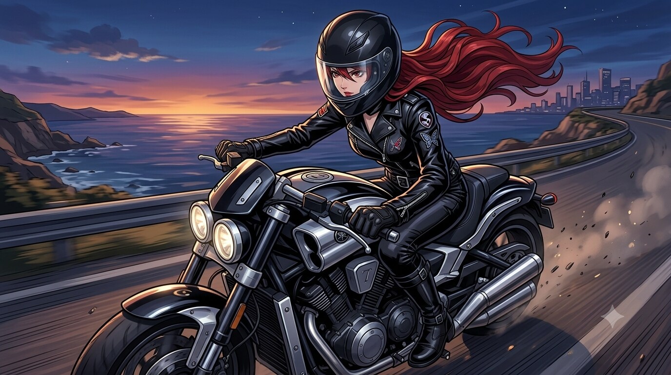バイク女子