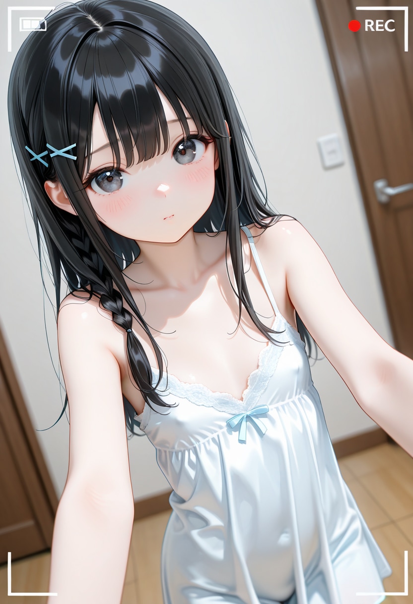 黒髪の美少女(413)