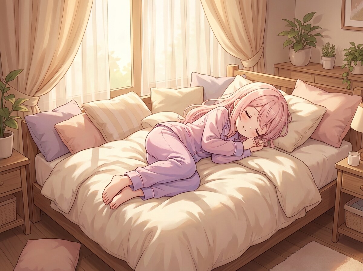 夜になる前に睡眠するのん | の人気AIイラスト・グラビア